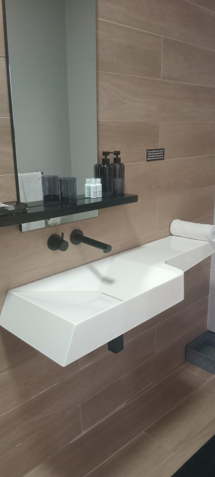 Modern bathroom in the Standard Suite